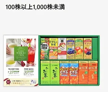 伊藤園第1種優先株式(25935)の株主優待の内容 (1)