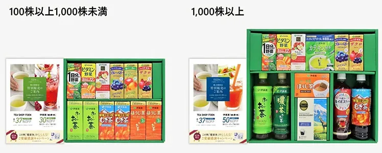 伊藤園第1種優先株式(25935)の株主優待の内容