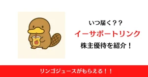 イーサポートリンク（2493）の株主優待はいつ届く？内容も解説！
